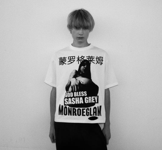 Sasha Grey Distressed T-Shirt